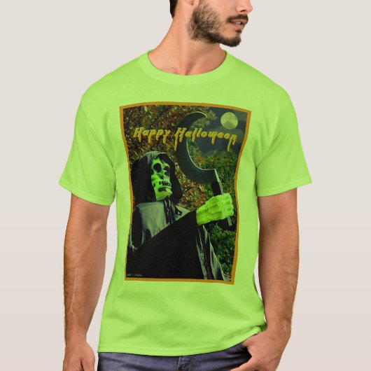 "Halloween" Licht T-Shirt (Vorderseite)