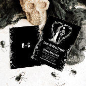 Halloween-Liebe im ersten Fright-Part-Brautparty Einladung