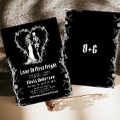 Halloween-Liebe im ersten Fright-Part-Brautparty Einladung