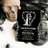 Halloween-Liebe im ersten Fright-Part-Brautparty Einladung