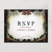 Halloween Liebe Letter Matching UAWG PostCard Einladungspostkarte (Vorderseite)