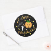 Halloween Liebe Stickers (Umschlag)