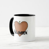 Halloween (Liebe) Tasse (Vorderseite Links)