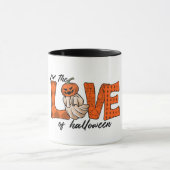 Halloween-Liebe Tasse (Zentrum)