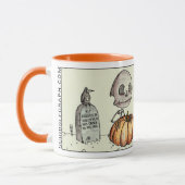 Halloween-Liebe (Tribut an Wes Craven) Tasse (Links)