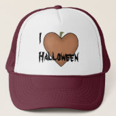 Halloween (Liebe) Truckerkappe (Vorderseite)