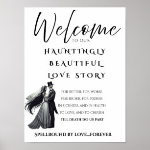 Halloween-Liebesgeschichte Poster