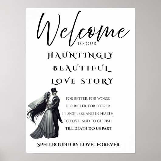 Halloween-Liebesgeschichte Poster (Vorne)