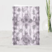 Halloween-Lieferwagen-LKW mit Kürbis Feiertagskarte (Rückseite)