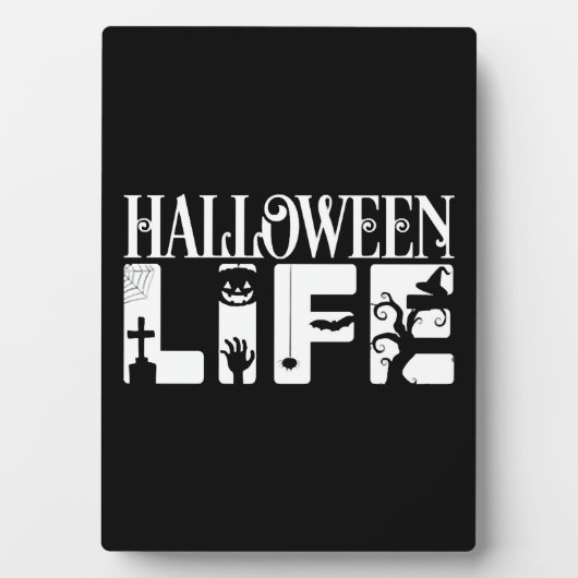 Halloween Life Fotoplatte (Vorderseite)
