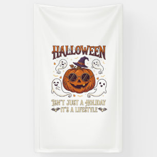 Halloween Lifestyle Kürbis Sonnenbrille Hexenhut G Banner
