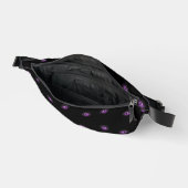 Halloween, Lila Augen, Trick oder Trete, Boo Bauchtasche (Offen)