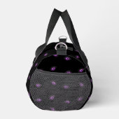 Halloween, Lila Augen, Trick oder Trete, Boo Duffle Bag (Rechts)