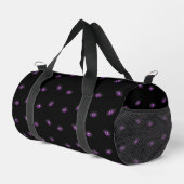 Halloween, Lila Augen, Trick oder Trete, Boo Duffle Bag (Rechte Ecke)
