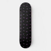 Halloween, Lila Augen, Trick oder Trete, Boo Skateboard (Vorderseite)