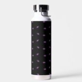 Halloween, Lila Augen, Trick oder Trete, Boo Trinkflasche (Links)
