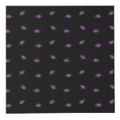 Halloween, Lila Augen, Trick oder Trete, Boo Würfel (Vorderseite)