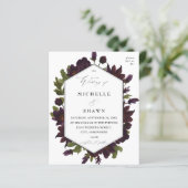 Halloween Lila Blumenhochzeit - SM (Stehend Vorderseite)