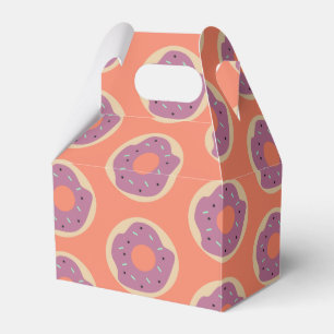 Halloween Lila Donut Geburtstag Geschenkschachtel