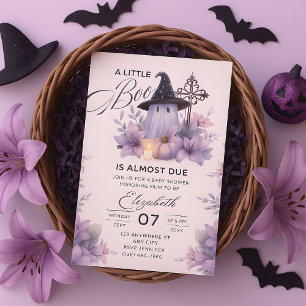 Halloween Lila Einladung