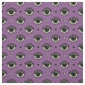 Halloween-Lila Eyeball-Muster Stoff (Muster)