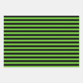 Halloween, lila-grün geschenkpapier set (Vorderseite 3)