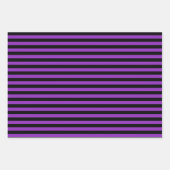 Halloween, lila-grün geschenkpapier set (Vorderseite 2)