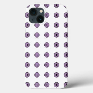 Halloween Lila Polka Dot Eyes Case-Mate iPhone Hülle