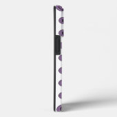 Halloween Lila Polka Dot Eyes Case-Mate iPhone Hülle (Rückseite / Rechts)