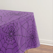 Halloween Lila Spiders Webs Cobwebs Tischdecke (Beispiel)