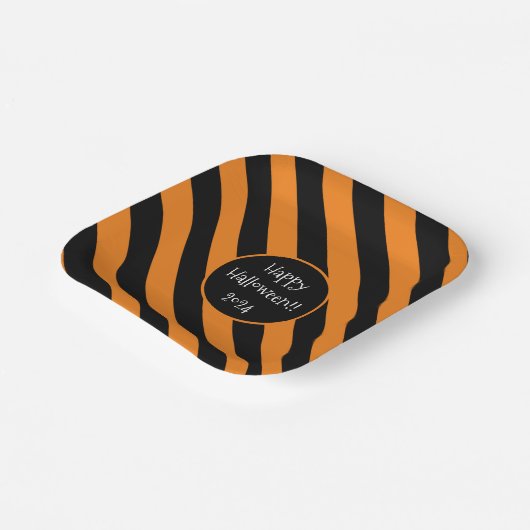 Halloween Lines Paper Teller (Gewinkelt)