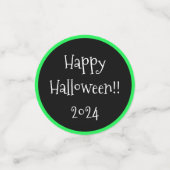 Halloween Lines Paper Teller Konfetti (Klein Vorderseite)