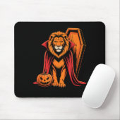 Halloween Lion Coffin Lions  Mousepad (Mit Mouse)