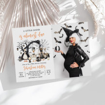 Halloween Little Albern Gänsedusche Foto