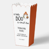 Halloween Little Boo Baby Duschbox Geschenkschachtel (Vorderseite)