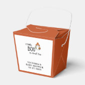 Halloween Little Boo Baby Duschbox Geschenkschachtel (Vorderseite)