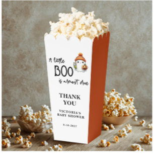 Halloween Little Boo Baby Duschbox Geschenkschachtel