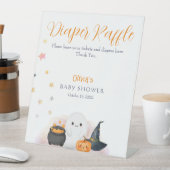 Halloween Little Boo Babydusche Windelwanne Sockelschild (In Situ)