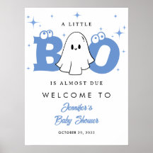 Halloween Little Boo Boy Baby Dusche Willkommen