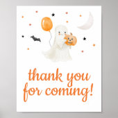 Halloween Little Boo Danke, dass du gekommen bist Poster (Vorne)