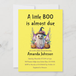 Halloween Little Boo Gender Neutral Baby Dusche Einladung