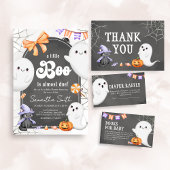 Halloween Little Boo Ghost Baby Dusche Einladung