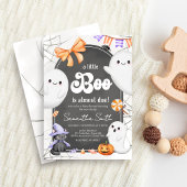 Halloween Little Boo Ghost Baby Dusche Einladung