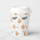 Halloween Little Boo Ghost Niedlich Baby Dusche Pappbecher (Rechts)