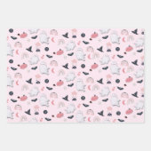 Halloween Little Boo Ghosts Geschenkpapier Set (Vorderseite 2)