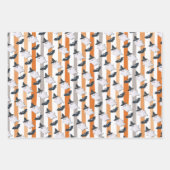 Halloween Little Boo Ghosts Wrapping Paper Sheets Geschenkpapier Set (Vorderseite 3)