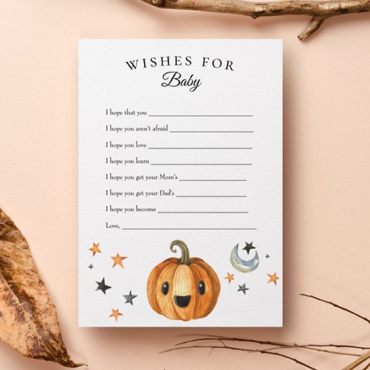 Halloween Little Boo ist ein Wunschtraum für Baby Einladung