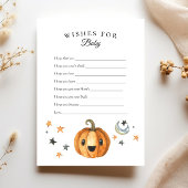 Halloween Little Boo ist ein Wunschtraum für Baby Einladung