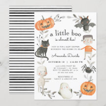 Halloween Little Boo Pumpkin Niedliche Fall Baby D