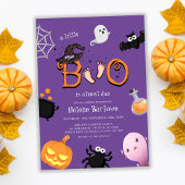 Halloween Little Boo Spooky Baby Dusche Einladung